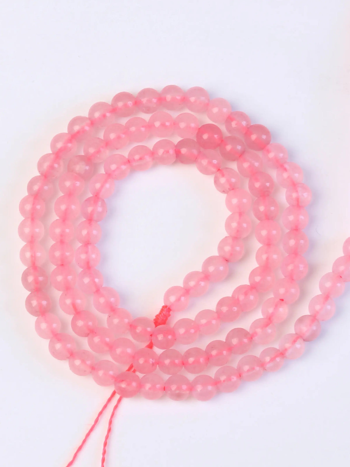 Natural Rose Quartz Round Beads for Jewelry Making, Crystal Beads 4mm to 10mm for DIY Necklaces Bracelets Earrings forjewelry making, Jewelry Making Supplies, Diy Beading Supplies